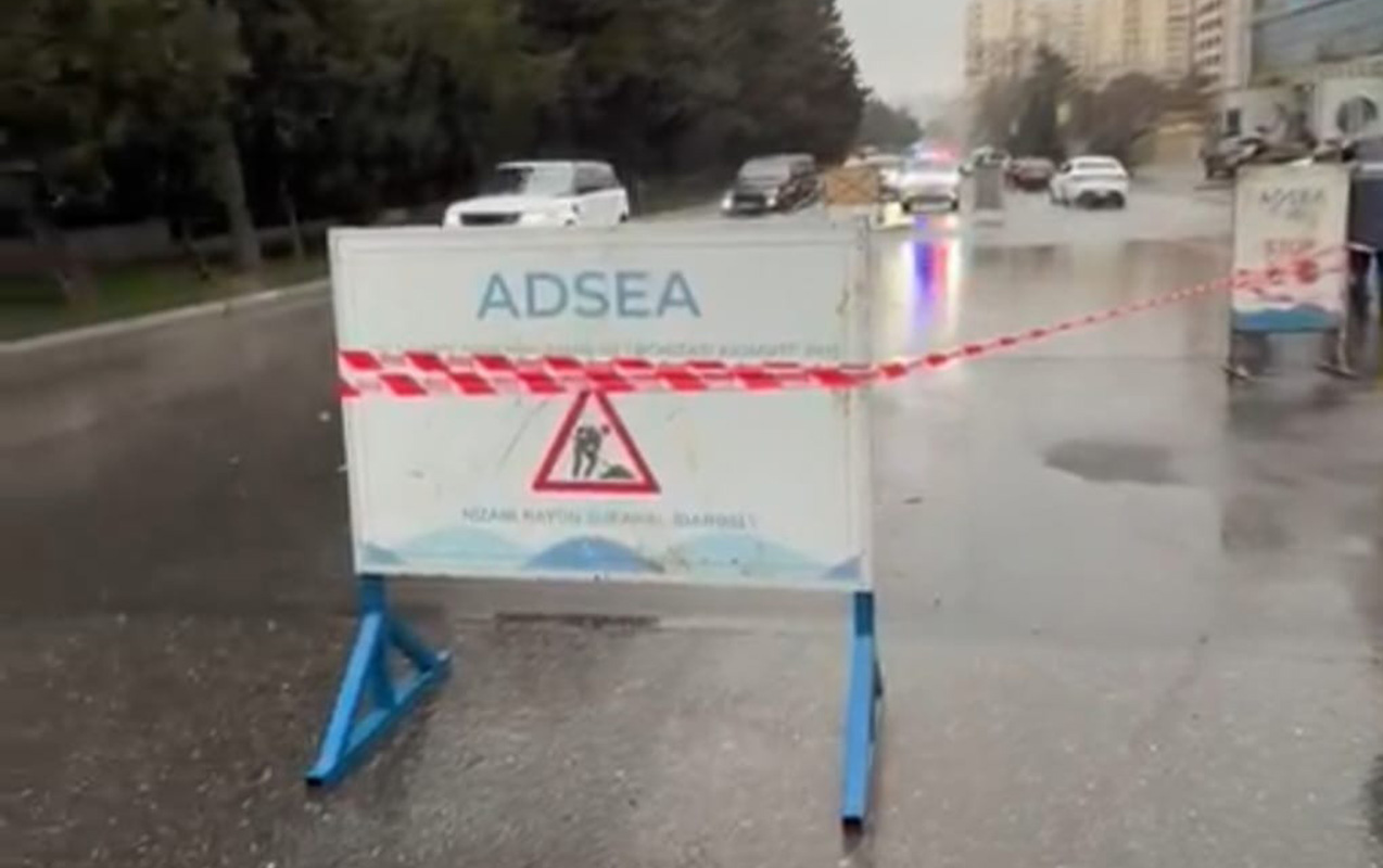 İntensiv yağışlarla əlaqədar ADSEA gücləndirilmiş iş rejimində ÇALIŞIR