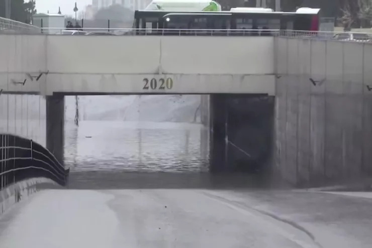 Sabunçu tuneli bağlandı - VİDEO Sabunçu tuneli bağlandı - VİDEO