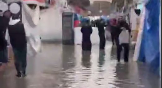 &ldquo;Sədərək&rdquo; ticarət mərkəzini də su basdı &ndash; VİDEO