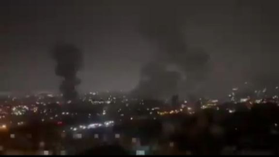 ABŞ və İsrail ordusu Tehranda peyk siqnallarını boğan sistemlərə zərbə endirdi - VİDEO