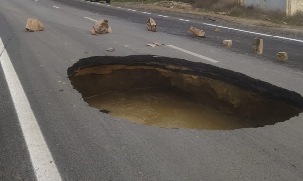 Masazırda yeni çəkilən yol niyə çöküb? &ndash; AAYDA-dan AÇIQLAMA