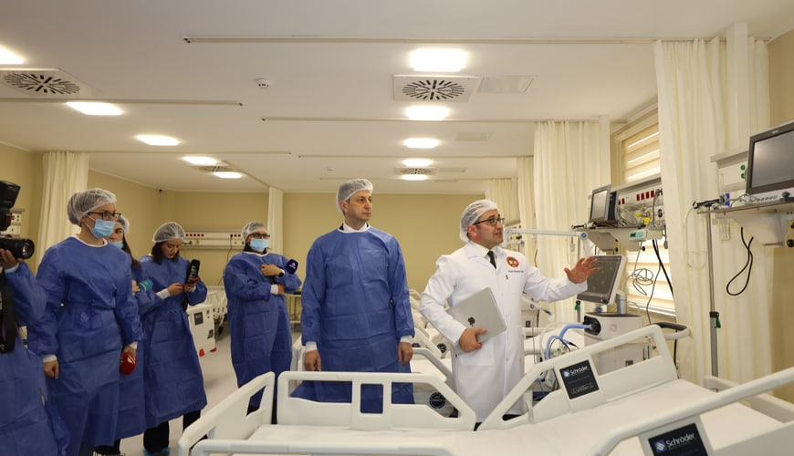 Azərbaycanda yeni Plastik və Rekonstruktiv Cərrahiyyə Klinikasının açılışı oldu - FOTOLAR