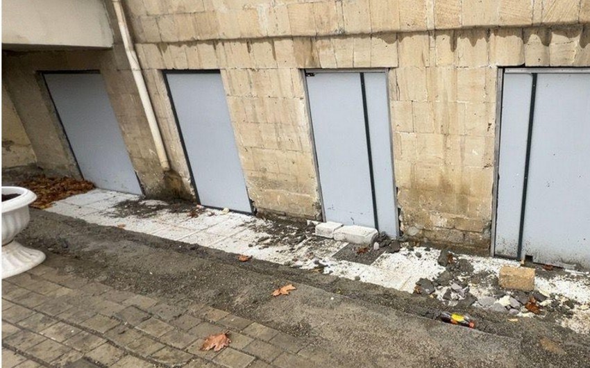 Bakının mərkəzində qanunsuz tikinti aparılır &ndash; RƏSMİ AÇIQLAMA