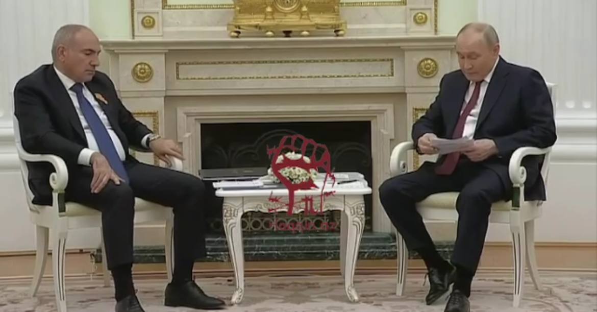 Putin Paşinyandan bunu istədi &ndash; VİDEO