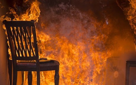 Cəlilabadda güclü yanğın: 85 yaşlı kişi öldü