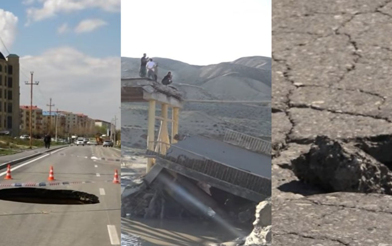 Xərclənən pullar hara gedir? - İndi də Bakı-Qazax yolu &ndash; VİDEO