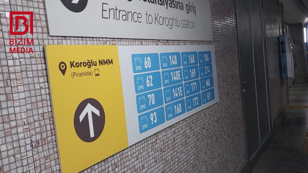 “Koroğlu"dakı köhnəlmiş marşrut lövhələri niyə YENİLƏNMİR? – Rəsmi AÇIQLAMA “Koroğlu"dakı köhnəlmiş marşrut lövhələri niyə YENİLƏNMİR? – Rəsmi AÇIQLAMA