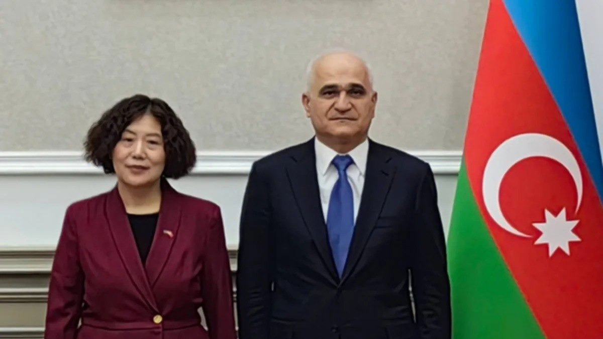 Şahin Mustafayev Çin səfiri ilə GÖRÜŞDÜ