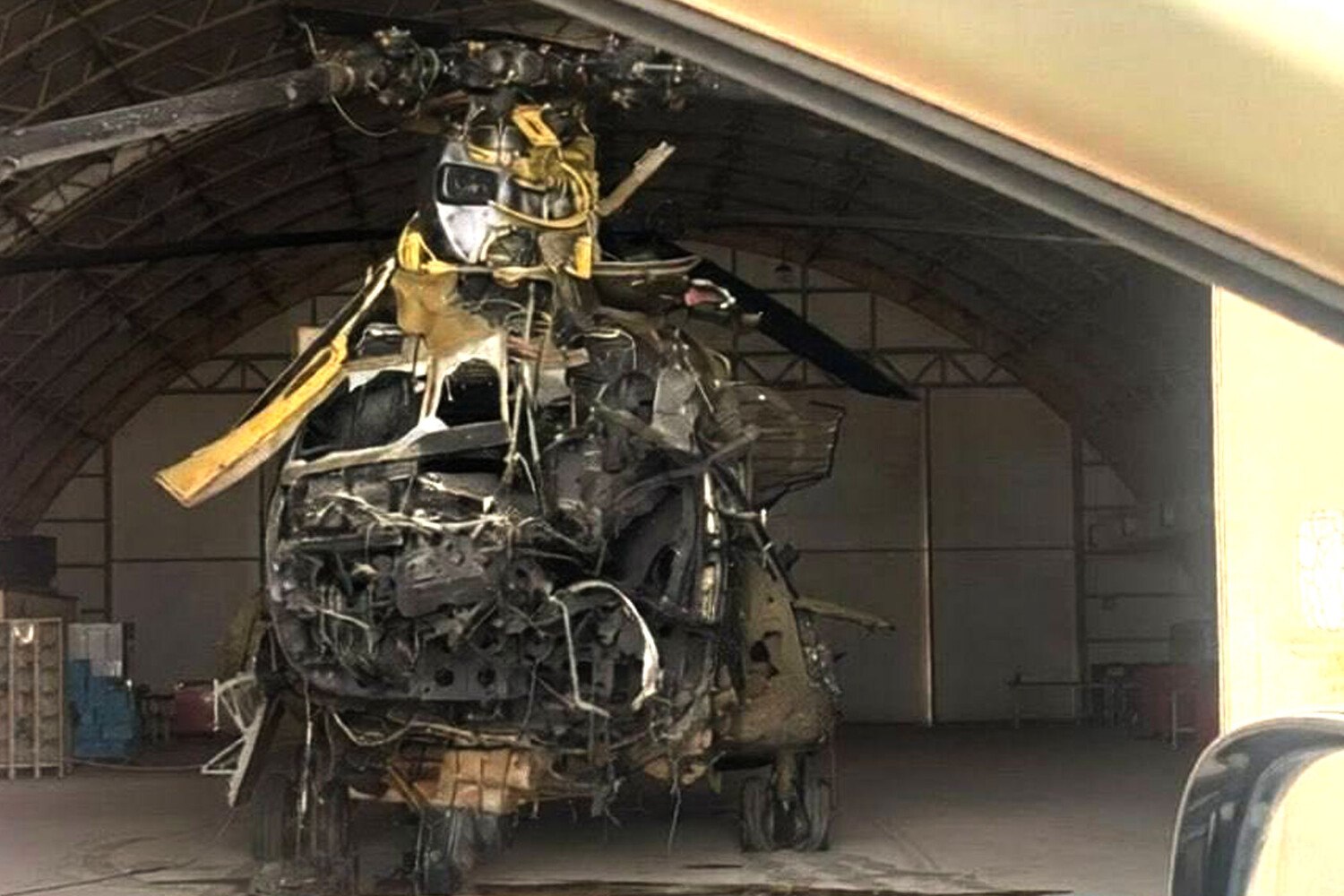İran Küveytdə ABŞ helikopterini vurdu - FOTO