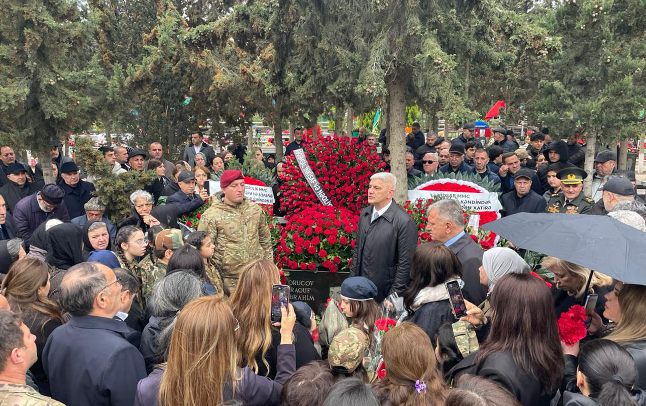 Raquf Orucovun anım mərasimi keçirildi - FOTO