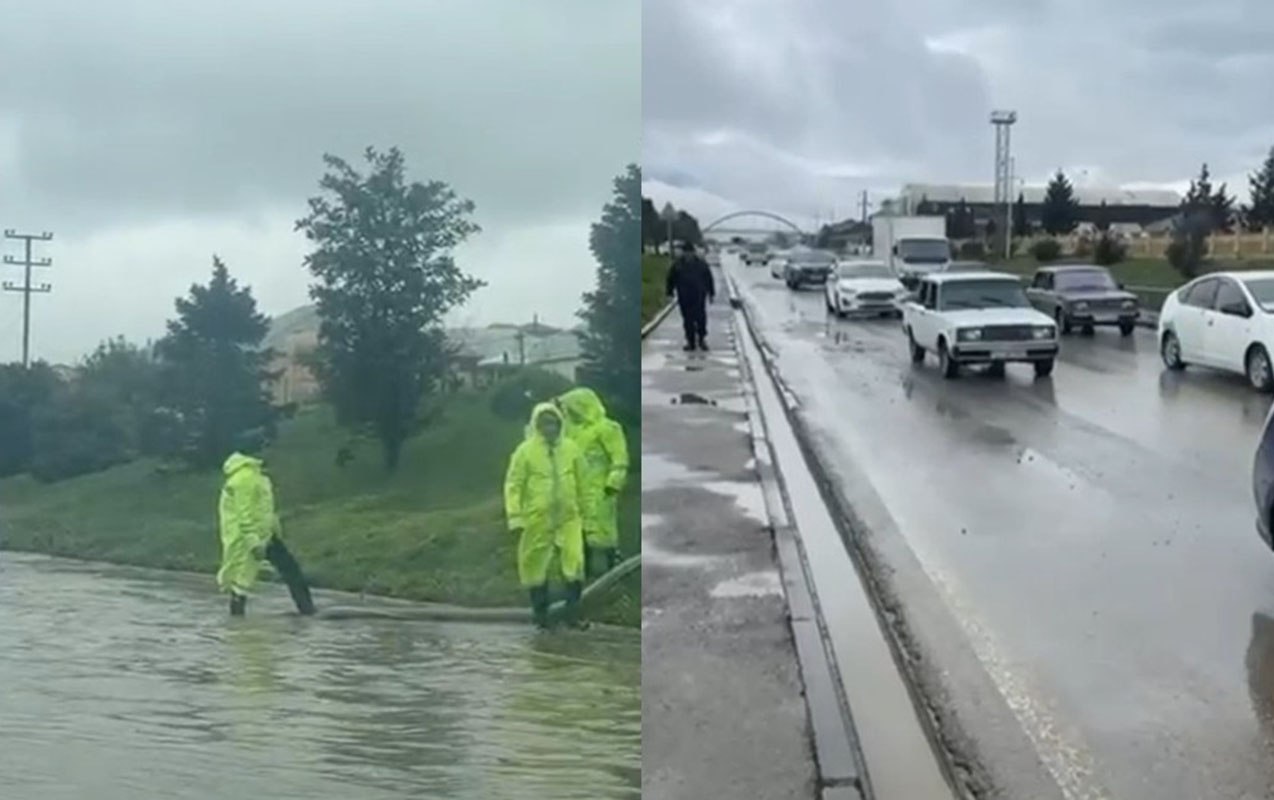 Sulutəpə - Hökməli yolu təmizləndi, hərəkət bərpa olundu - VİDEO Sulutəpə - Hökməli yolu təmizləndi, hərəkət bərpa olundu - VİDEO