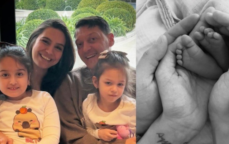 Mesut Özilin 3-cü qızı oldu - FOTO