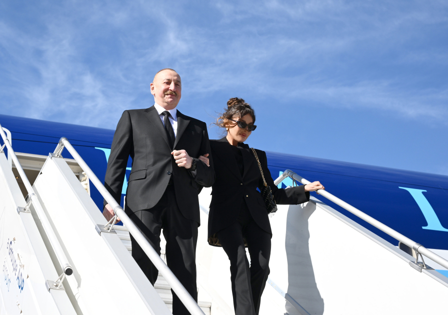 İlham Əliyev Gürcüstanda səfərdədir - FOTO/VİDEO