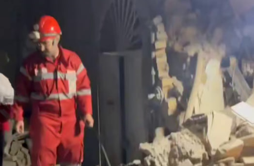 Tehrandakı sinaqoqa da zərbə endirildi – VİDEO Tehrandakı sinaqoqa da zərbə endirildi – VİDEO