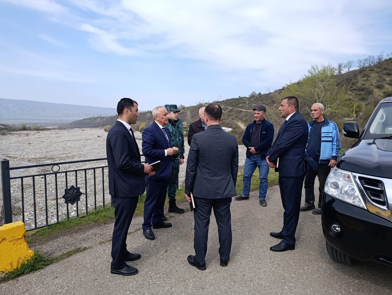 Qusarda yağıntıların fəsadları belə aradan qaldırılır &ndash; FOTO/VİDEO