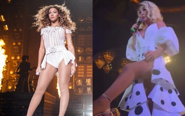 Seda Sayan: "Bu corabı mənə Beyons göndərib" - VİDEO