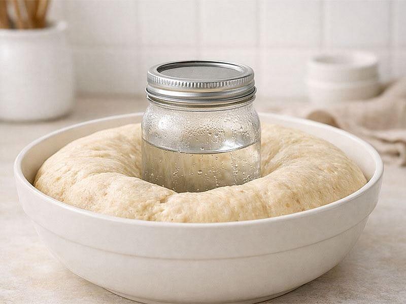 Xəmirin mayalanmasını sürətləndirən kiçik amma effektiv hiylə