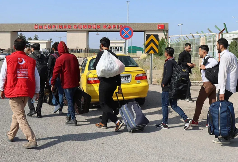 Türkiyədən Suriyaya 5 il ərzində 1,4 milyondan çox qaçqın qayıdıb