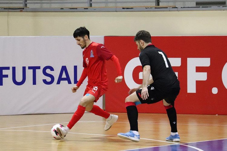 Futzal millimiz Gürcüstana uduzdu Futzal millimiz Gürcüstana uduzdu
