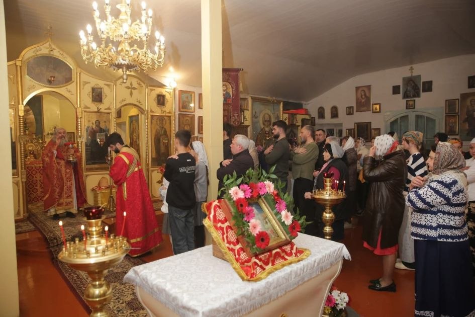 Azərbaycanın şimalında yaşayan pravoslav xristianlar Pasxa bayramını qeyd ediblər - FOTO/VİDEO