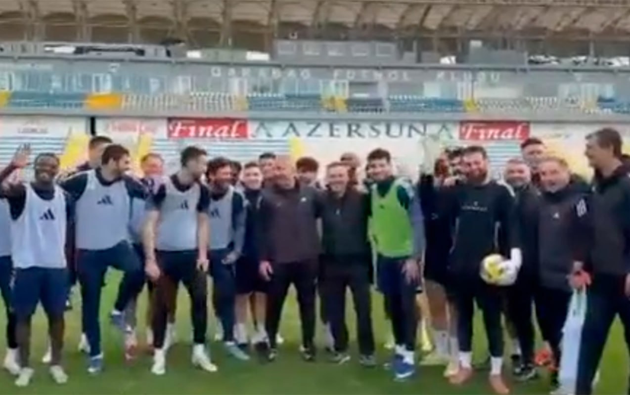 Elvin Nərimandan Messiyə salam göndərdi - VİDEO