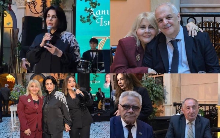 Xanım İsmayılqızının yubiley gecəsindən FOTO-VİDEO