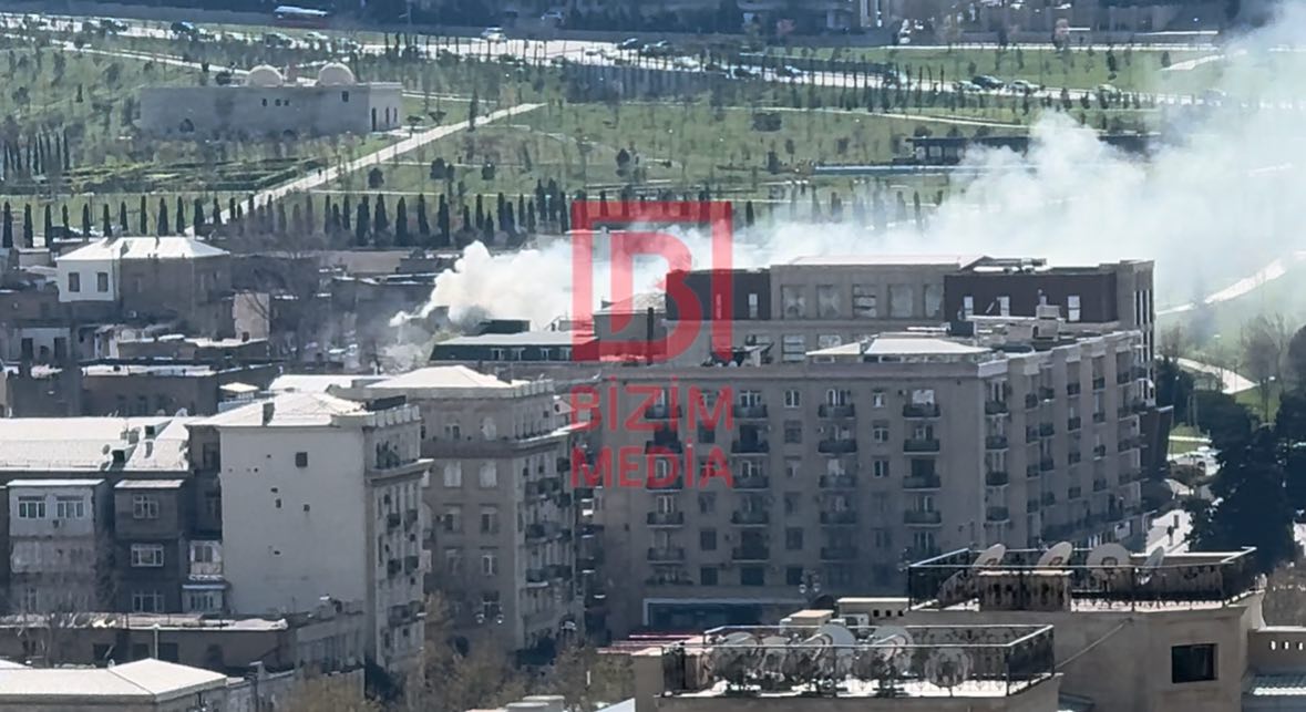 SON DƏQİQƏ! Bakının mərkəzində yanğın– ANBAAN VİDEO SON DƏQİQƏ! Bakının mərkəzində yanğın– ANBAAN VİDEO