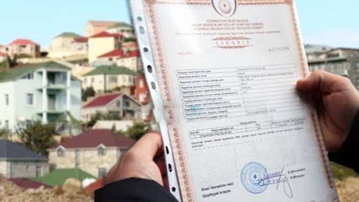 Çıxarış verilən daşınmaz əmlakların SAYI AÇIQLANDI – ÖZƏL Çıxarış verilən daşınmaz əmlakların SAYI AÇIQLANDI – ÖZƏL