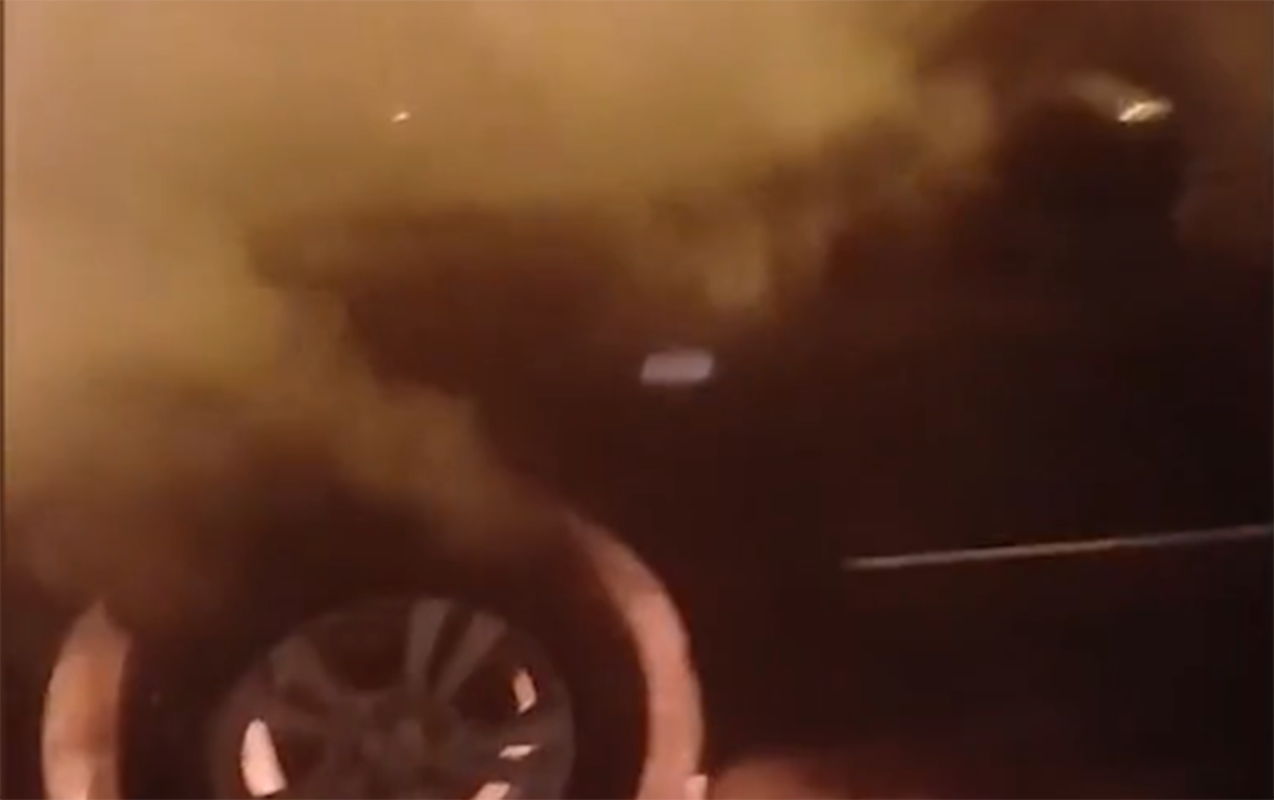 Bakıda &ldquo;Hyundai&rdquo; alışıb yandı - VİDEO