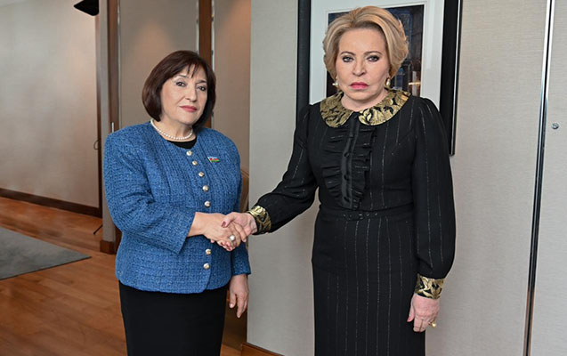 Sahibə Qafarova Valentina Matviyenko ilə görüşdü &ndash; FOTO