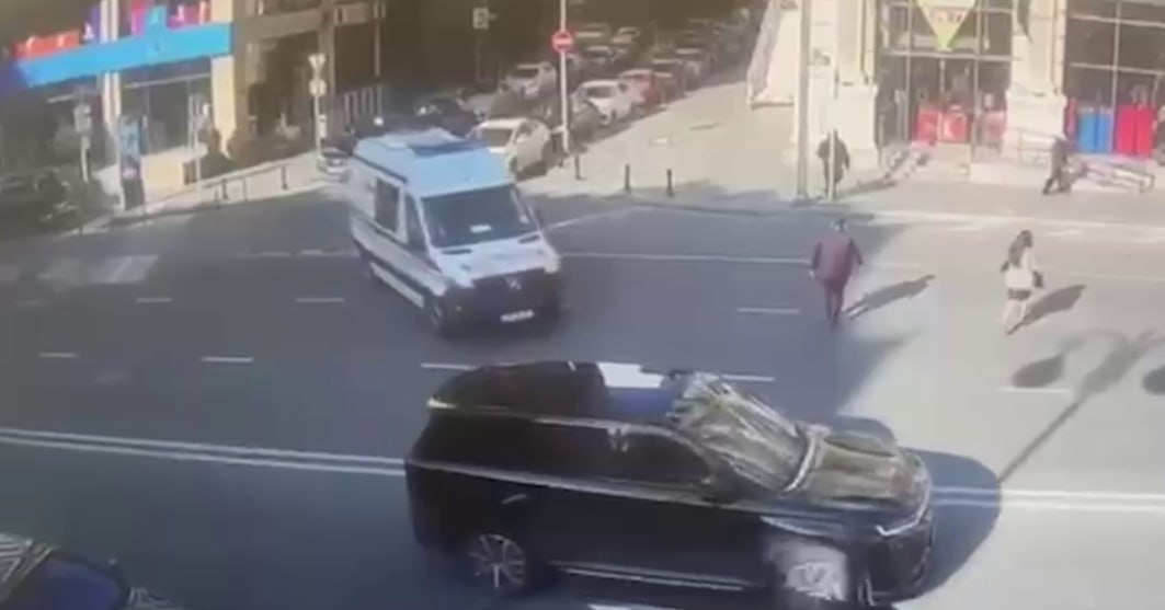 Bakıda təcili yardım sürücüsündən ŞOK ADDIM: Sərxoş və narkotikin təsiri altında... &ndash; VİDEO