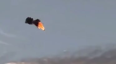Rusiya PUA-sı Dnepr səmasında belə vuruldu &ndash; ANBAAN VİDEO
