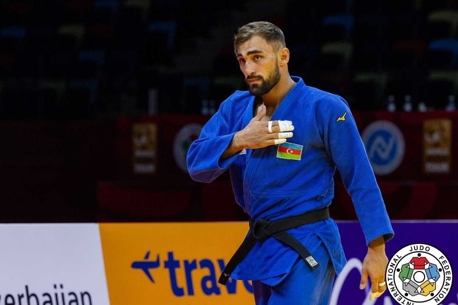 Avropa çempionatı: Cüdoçumuz Zelim Kotsoyev 1/4 finala yüksəldi