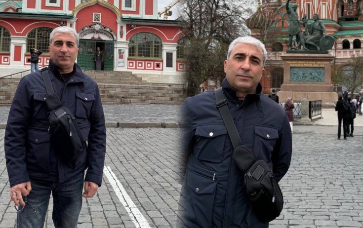 Rafael İsgəndərovun Moskva gəzintisi - FOTO