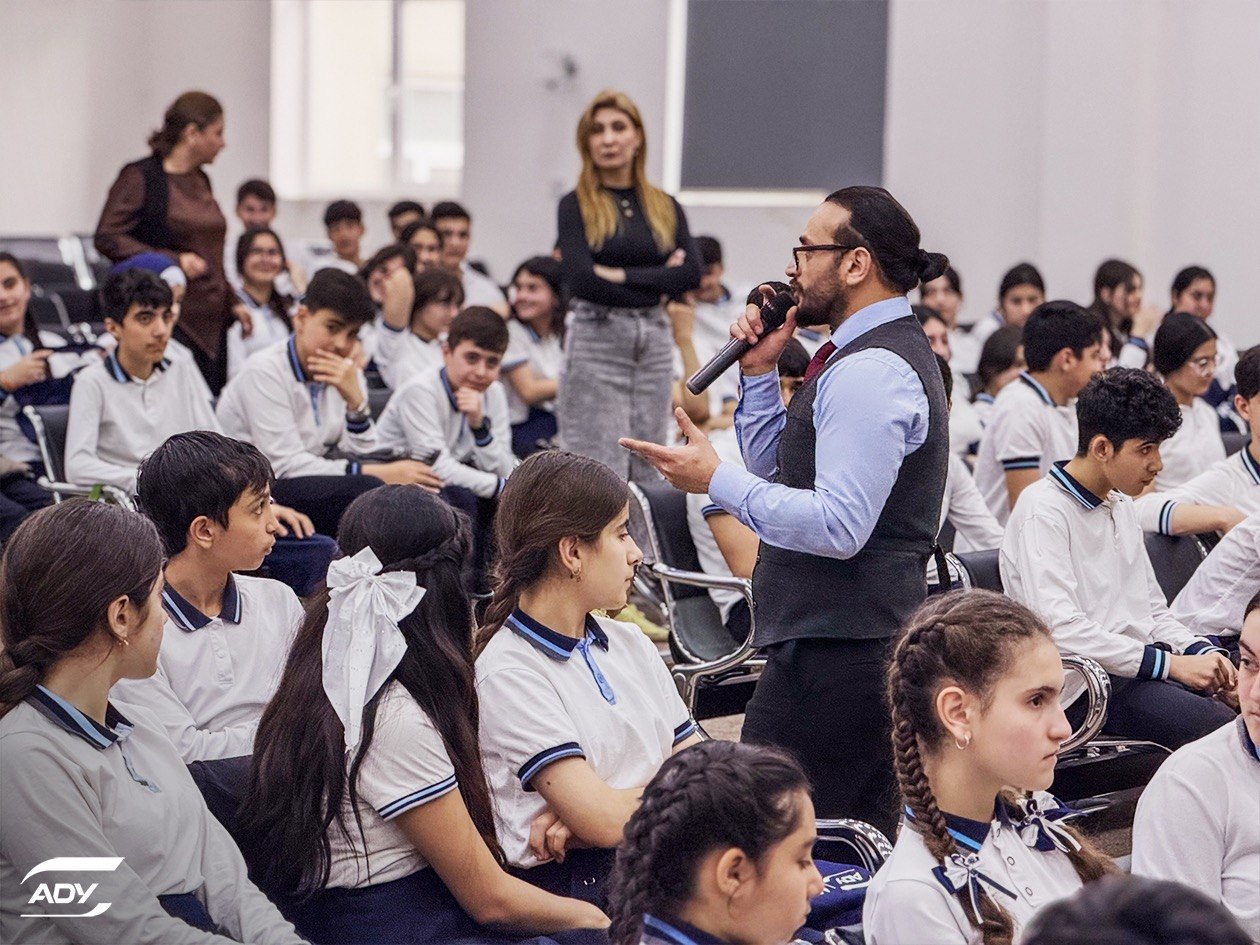 ADY Xırdalan şagirdlərinə təhlükəsiz hərəkət mövzusunda təlim keçdi &ndash; FOTO