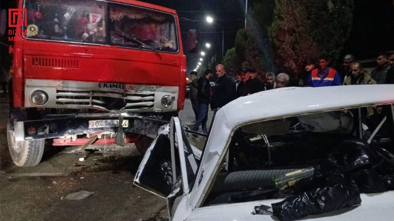 Ağcabədidə ağır qəza - Ölən və yaralananlar var - VİDEO