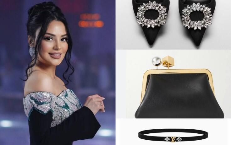 Aparıcı Vüsalə çantasının içindəkilərini göstərdi - VİDEO