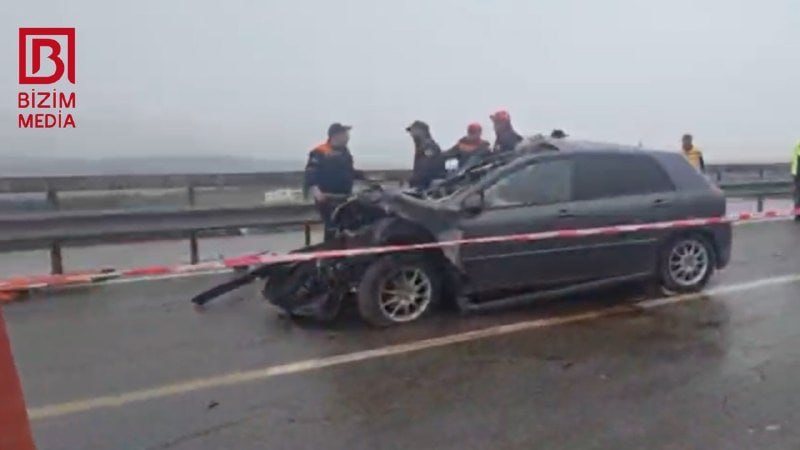 Dəhşətli qəzada ölən şəxs müəllim imiş &ndash; FOTO