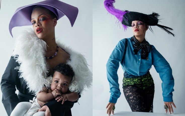 Rihannadan ilk dəfə qızı ilə birgə FOTOSESSİYA
