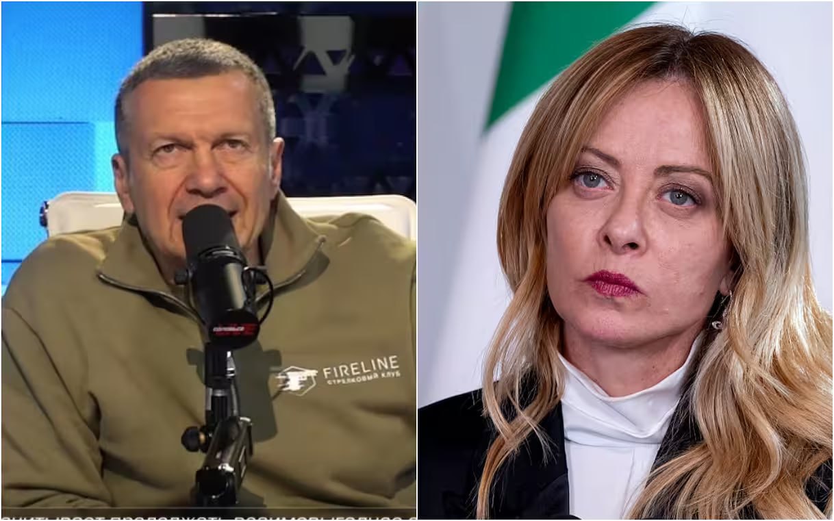 Solovyovun təhqirlərinə Melonidən SƏRT CAVAB &ndash; FOTO