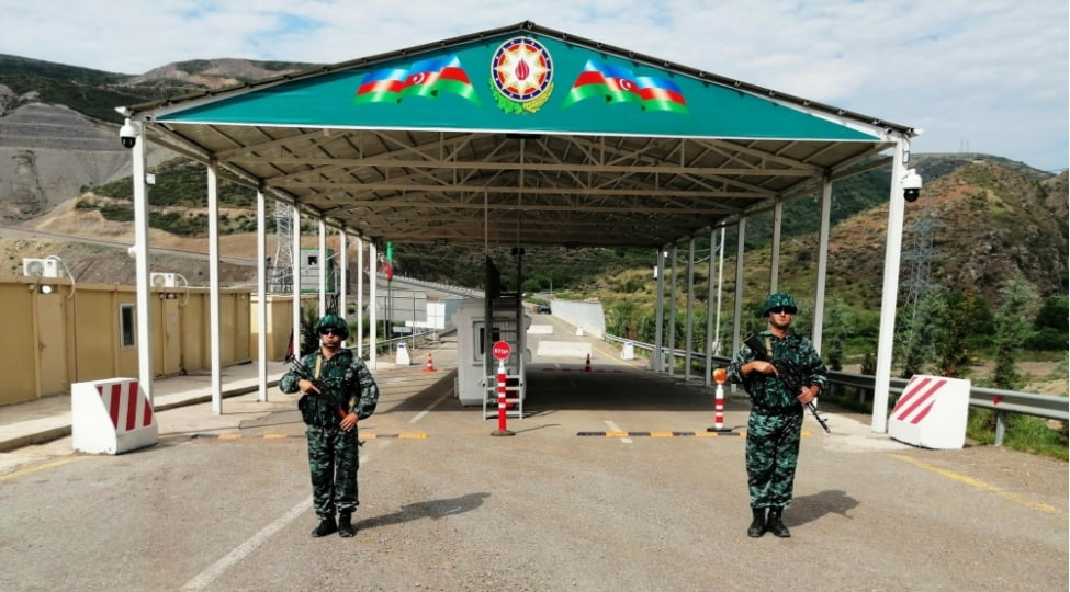 Laçın sərhəd-buraxılış məntəqəsinin qurulduğu GÜNDÜR