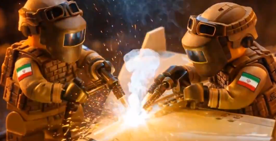 İran hərbi gücünü LEGO üslubunda nümayiş etdirdi &ndash; VİDEO