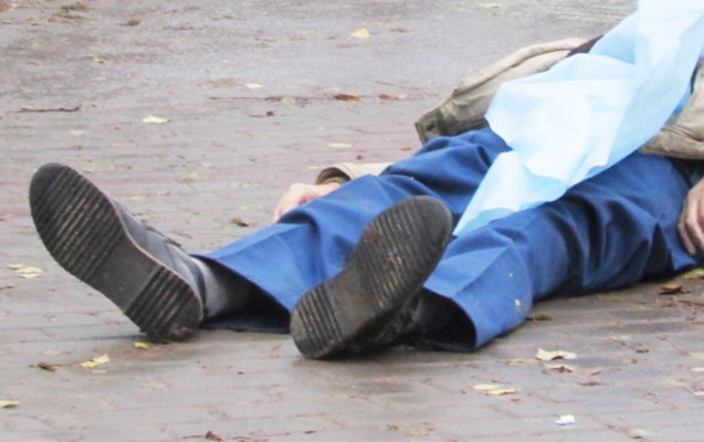 Bakının mərkəzində ÖLÜM: 92 yaşlı kişi kafedə öldü