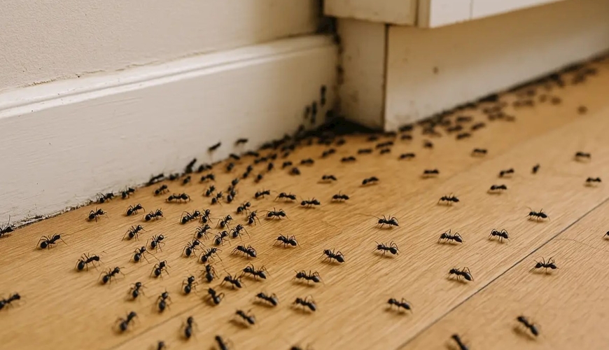 Qarışqaların izini itirən 6 sadə üsul