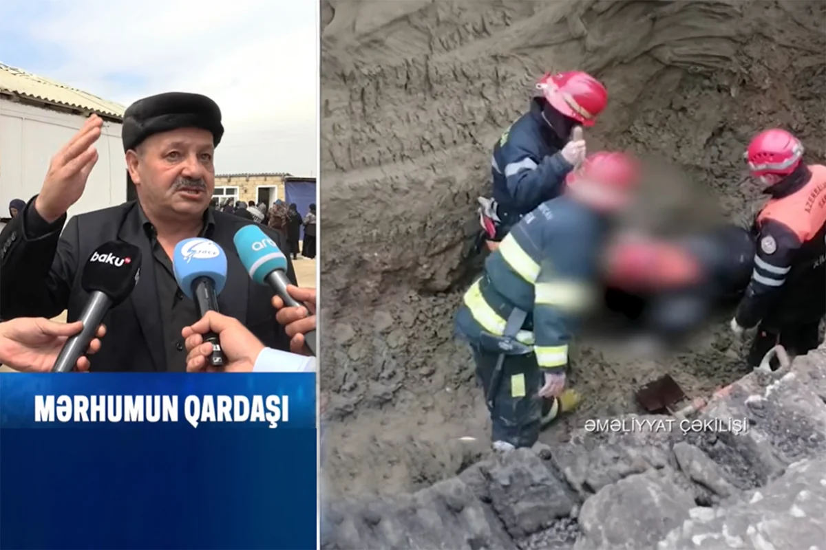 Qobustanda həlak olan işçi ilə bağlı: "Bu insanın işi deyildi, santexnik idi" - VİDEO
