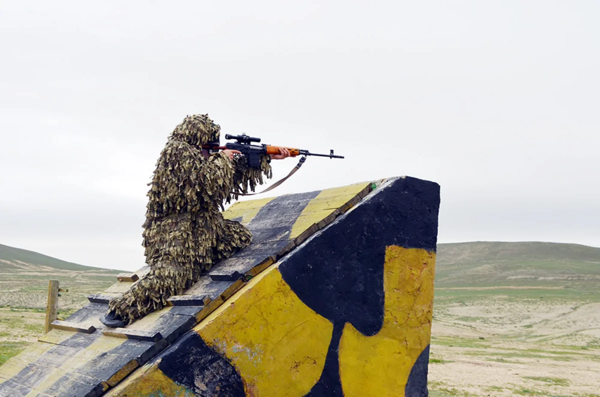 Ordumuzun "ən yaxşı snayper"ləri SEÇİLDİ - FOTO