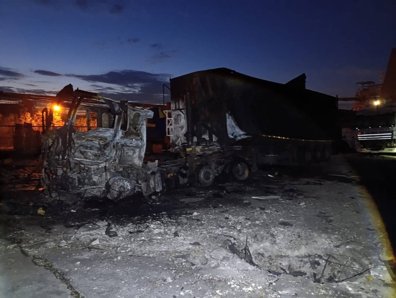 Rusiya Odessa vilayətində liman infrastrukturuna hücum etdi - FOTO