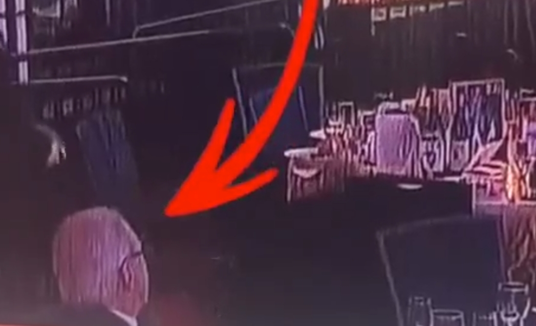 Vaşinqtondakı atışma zamanı zalda ən sakit qalan qonaq gündəm oldu - VİDEO