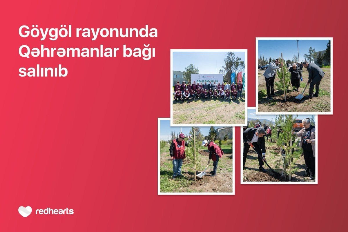Göygöldə &ldquo;Qəhrəmanlar bağı&rdquo; aksiyası həyata keçirilib