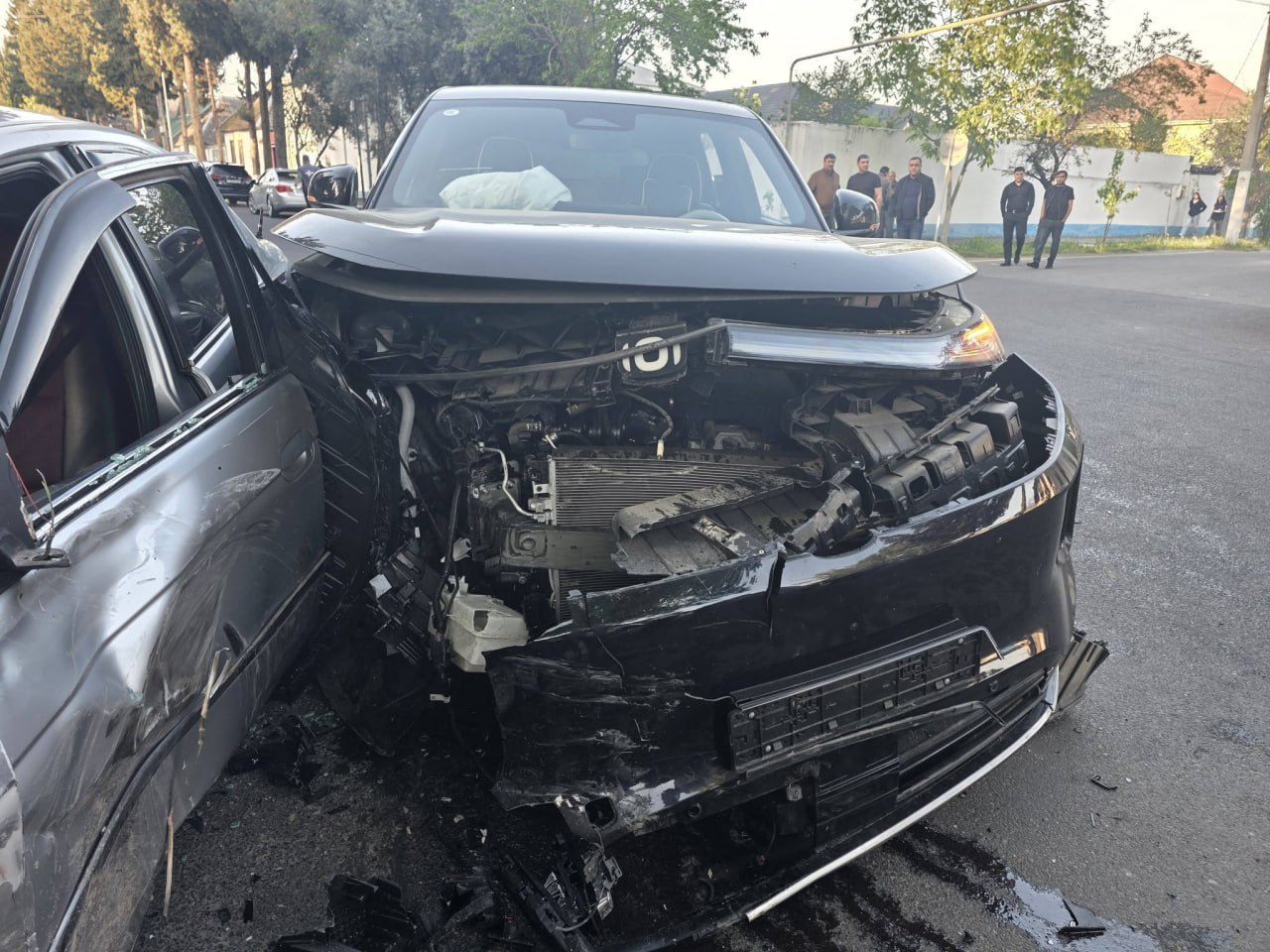 Xəyal Rza qəzaya DÜŞDÜ &ndash; FOTO